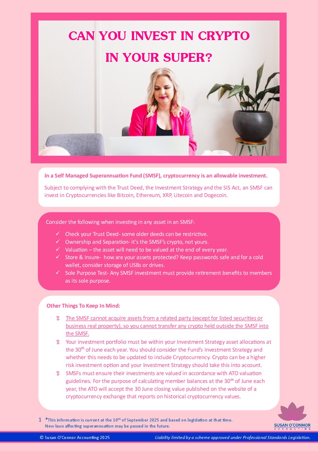 Fact Sheet 2: Can You Buy Crypto In Your Super?